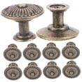 thumbnail image 5 of WRISTBIQUE Cabinet Knobs Zinc Alloy 10Pcs 0.9x0.9in Dark Brown, 5 of 8