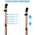 thumbnail image 6 of Heqishun 2 Pack Folding Walking Stick with Non-Slip Rubber Base for Mountain Climbing, 6 of 7