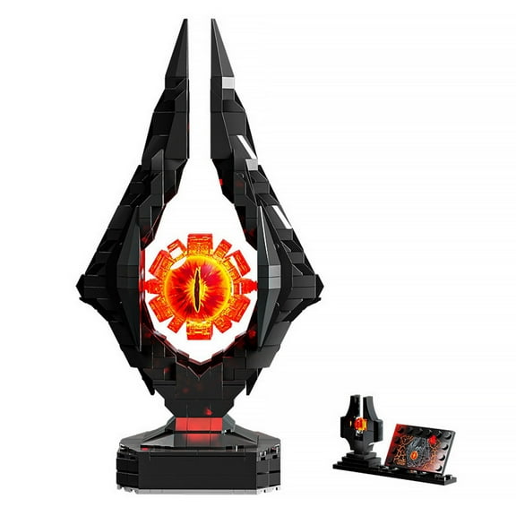 BrixVibe Eye of Sauron Model Building Set with Light Compatible with Lego for Adults Boys Home Decor