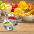 thumbnail image 6 of FOMIYES 2Pcs Stainless Steel Gravy Boat with Spout Large Capacity Sauce Container for Kitchen Serving, 6 of 8