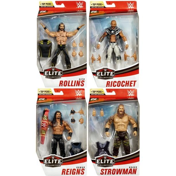 Wwe Elite Top Picks Complete Set Of 4 Walmart Com Wwe Elite Top Picks Complete Set Of 4 Walmart Com
