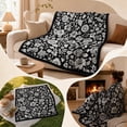 thumbnail image 6 of DIY Coloring Blankets for Adults Kids, 50"×60" Large Washable Reusable Color Blanket with Markers 24pc, Creative Personalized Blanket for Indoor Outdoor Art Painting Activity, 6 of 7