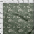 thumbnail image 3 of oneOone Viscose Jersey Green Fabric Uneven Dot Sewing Fabric By The Yard Printed Diy Clothing Sewing Supplies 60 Inch Wide, 3 of 4