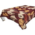 thumbnail image 4 of BZSMCE Square Tablecloth Equine Elegance Pattern Tableclothes, 4 of 9