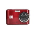 thumbnail image 2 of Kodak PIXPRO FZ45 Digital Camera (Red)  (FZ45RD) + 128GB Card + Camera Case + Cleaning Cloth, 2 of 5