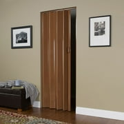 Homestyle Plaza Vinyl Folding Door fits 36"wide x 80"high Cherry