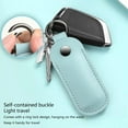 thumbnail image 2 of USB Flash Drive Case Microfiber Leather Dust Protective Cover with Metal Snap Closure Keychain Optional Color, 2 of 20