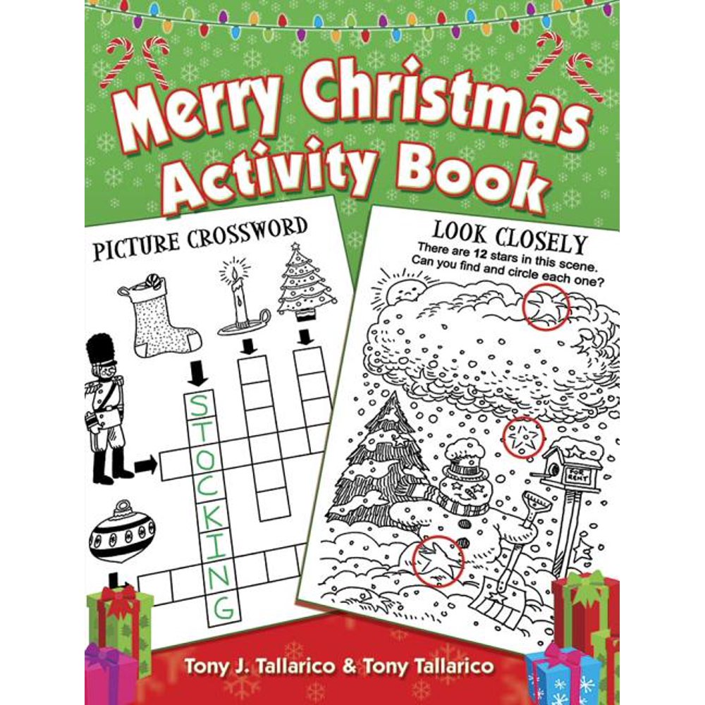 Merry Christmas Activity Book (Paperback)