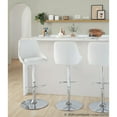 thumbnail image 5 of LumiSource Diana Adjustable Barstool - Set of 2, 5 of 10