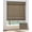 【room Darkening】bdp-driftwood, variant on Cordless Bamboo Roman Shades for Windows, Blinds Size (20" W × 64" H) Colour (Light Filtering Greystone)