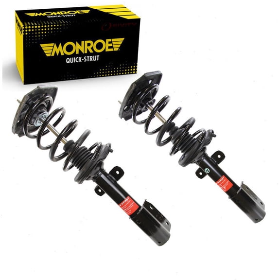 2 pc Rear Left Right Strut & Coil Spring compatible with Chevrolet Impala Limited 2014-2016