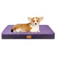 thumbnail image 1 of Cama ortopédica para perros Patas Lague, color morado, 20 x 15 pulgadas, impermeable, 1 of 7