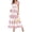 Floral White Rose Red, variant on Summer Dresses for Women Casual Floral Boho Sleeveless Square Neck A Line Flowy Beach Maxi Sundress Pockets