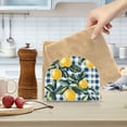 thumbnail image 2 of Yayeee Napkin Holder for Table Kitchen Paper Tissue Organization, Retro Beige Lemon, 2 of 8