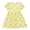 Yellow 1, variant on HAOTAGS Girls Floral Dresses Size 11,Ruffles Sleeve Flare Crewneck Summer Easter Flowy Sundress Red