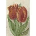 thumbnail image 3 of Sientje Mesdag Van Houten 13x18 Black Modern Framed Museum Art Print Titled - Two Red Tulips (1844 - 1909), 3 of 5