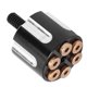 thumbnail image 5 of Kit universal de tornillos y tuercas para pernos de asiento trasero de metal, resistente a la corrosión y de alta resistencia, accesorios para motocicletas, color negro., 5 of 5