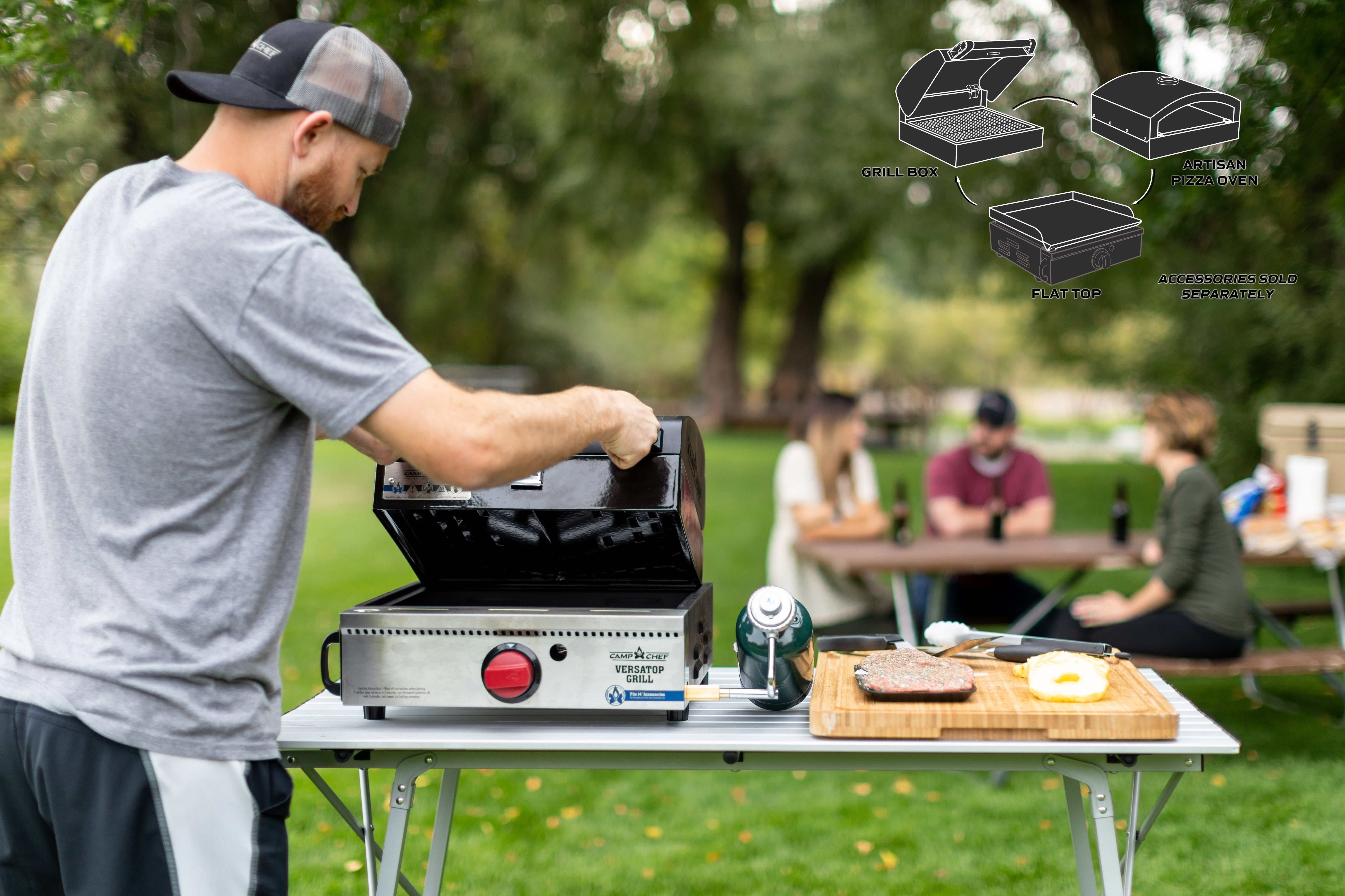 Camp chef top 14 accessories