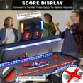 thumbnail image 5 of RayChee 53-Inch Air Hockey Table with LED Lights - Ultimate Air Hockey Experience for Home Game Rooms-Black, 5 of 8