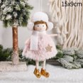 thumbnail image 3 of Muñeco de ángel de Navidad Regalos de Año Nuevo 2024 Decoraciones navideñas para el hogar Navidad 2023 Adornos colgantes para árbol de Navidad Noel Deco, 3 of 5
