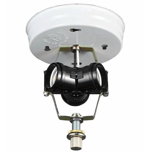 Meyda White 3lt Invert Flushmount - 14688