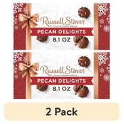 (2 pack) RUSSELL STOVER Christmas Milk Chocolate Pecan Delight Gift Box, 8.1 oz. (9 Pieces)