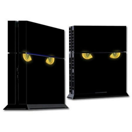 Skin Decal Wrap Compatible With Sony PS4 Console Cat Eyes