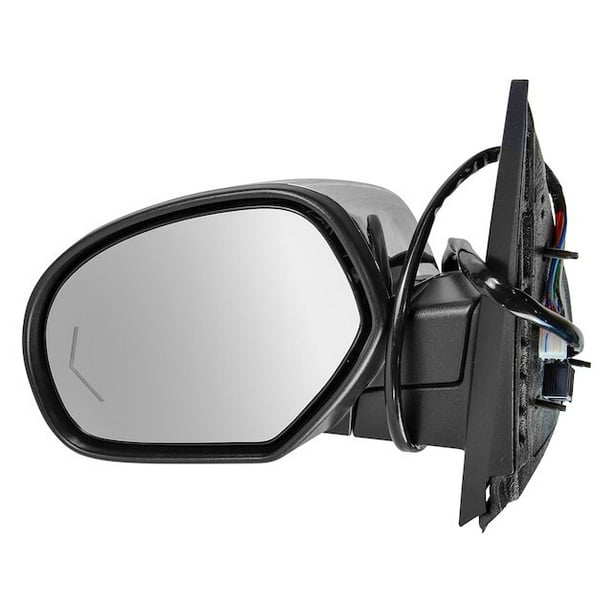 Left Driver Side Mirror Chrome, Heated, PowerFolding, Memory, Puddle
