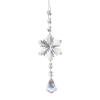 Receptor De Luz Atrapaluz de cristal Prisma Copo de nieve Campanilla de viento Colgante Navidad Sundrop (C) Tmvgtek Libre de BPA