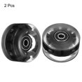 thumbnail image 3 of Uxcell 32 x 58mm Roller Skate Wheels with Bearings Light Up Wheel Quad Skate Replacement, Green Pink Blue 2 Pack, 3 of 7