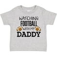 thumbnail image 3 of Inktastic Watching Football with My Daddy Boys or Girls Toddler T-Shirt, 3 of 5