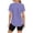 *Purple^, variant on Binmer Women's Crew Neck Short Sleeve Quick Dry Athletic Workout T-Shirt ,UPF 50 Sun Protection Ice Silk Tee Army Green^,Women's Plus L