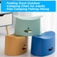 thumbnail image 2 of Taburete plegable portátil: silla plegable, taburete plegable al aire libre, silla de camping para adultos y niños, camping, pesca, senderismo, plegable, dos asas, fácil de transportar, 2 of 8