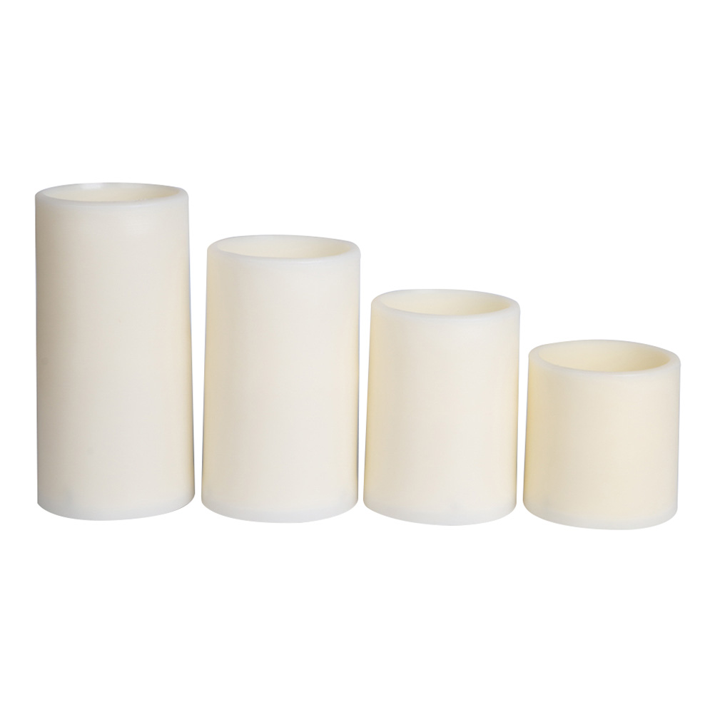 Rosarivae 4 Pcs Candle Lights Flameless Tea Light Candles LED Candle