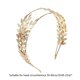 thumbnail image 3 of Elegant Leaves Shape Crown Greek Baroque Style Headband for Girls Model Fashion Performance Show Wedding Party Jewelry, 3 of 4