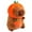 carrot 40cm, variant on Bunblic Plush Capybara Doll, Capybara Plush Toy, Kids Room Decor, Realistic Comfortable Cute Capybara Stuffed Animal for Teens Family carrot 40cm