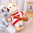 thumbnail image 5 of 1PC Children's Toys Gifts Cute Cow Plush Toy Rag Doll For Girlfriend Pillow Plushie Stuffed Animal DIY Decoration, 5 of 15