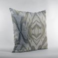 thumbnail image 3 of Plutus Brands Ikat Dream Gray, Citrine Handmade Luxury Pillow, 3 of 5