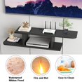 thumbnail image 5 of BiJun Floating TV Stand Wall Mounted, Floating TV Shelf for TVs up to 60"（Black）, 5 of 6