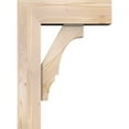 thumbnail image 3 of Ekena Millwork 7 1/2"W x 22"D x 30"H Balboa Block Smooth Bracket w/ Offset Brace, Douglas Fir, 3 of 25
