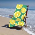 thumbnail image 3 of cartoon Lemon green Bath Towels, Microfiber Towel for Bathroom, Highly Absorbent Shower Towels, Quick Dry Large Towel, Yoga Sports Beach SPA Hotel Towel 32x52 Inch, 3 of 5