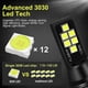 thumbnail image 4 of 2X HB4 9006 LED Fog Light Bulb Advanced 3030 SMD Daytime Running DRL Lamp, Cool White 6000K, 4 of 5