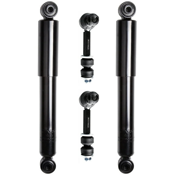 CCIYU Complete Suspension Kit Fits 2006 2007 2008 2009 2010 2011 2012 2013 2014 2015 2016 for Toyota RAV4 Includes Rear shock absorber Stabilizer Bar Link