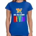 thumbnail image 2 of Be You LGBT Flag Gay Pride Month Lesbian Transgender Rainbow Shirts for Women, 2 of 8
