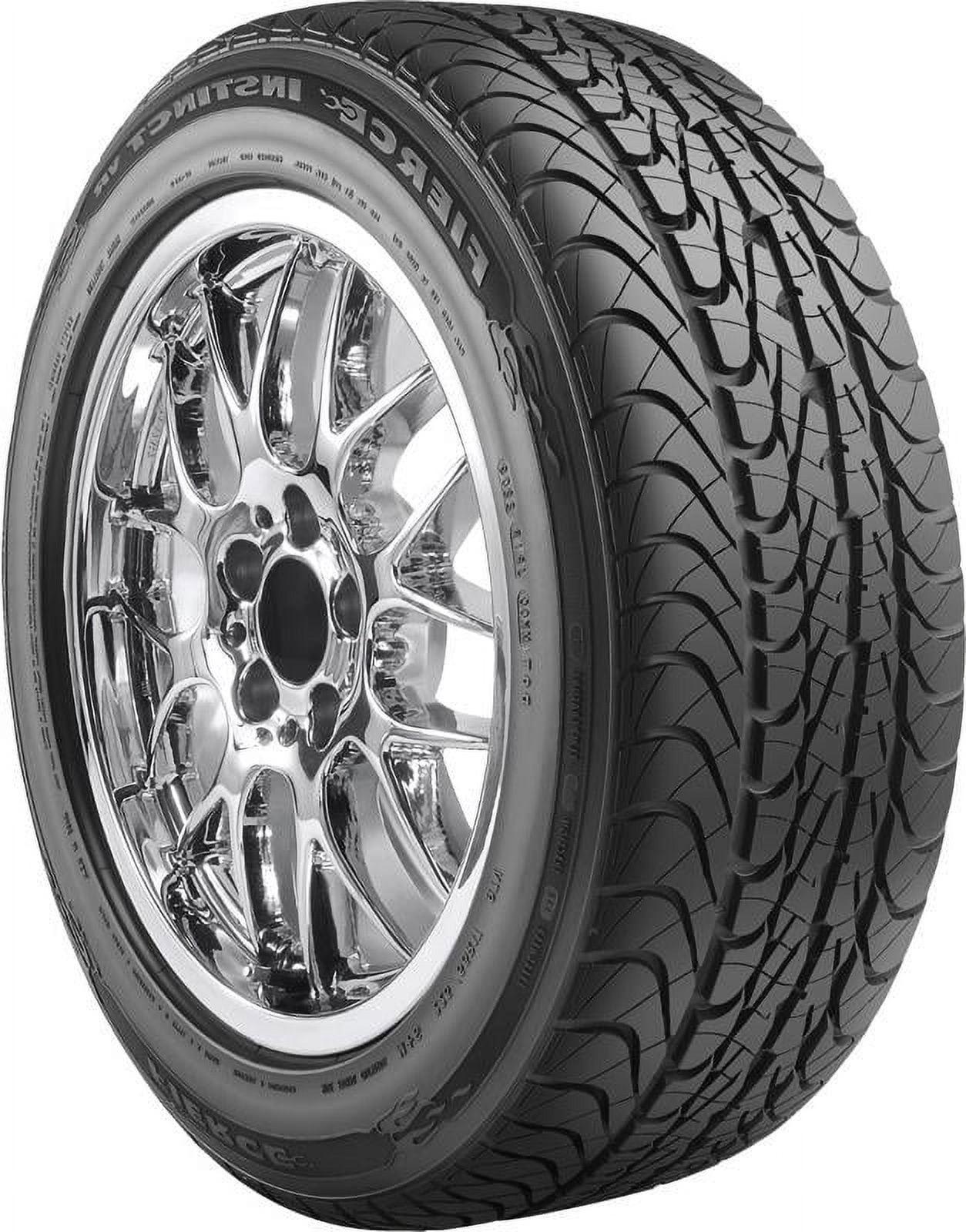 DUNLOP FIERCE INSTINCT VR 195/55R15 85V Summer BSW TIRE Fits: 2007-08 Honda Fit Sport, 1999-2000 Honda Civic Si