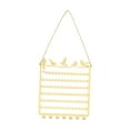 thumbnail image 6 of yuksok Hanging Jewelry Rack Seven Layers Birds Decor for Photography Jewelry Store Dorm Gold, 6 of 9