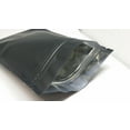 thumbnail image 2 of 100 Color Aluminium Foil Reusable Zip Bag Flat Mylar Metallic Pouch 12x18cm 4.3x5.9" Black/ Blue/ Green /white / Purple/ Pink /Orange / Gold, 2 of 3