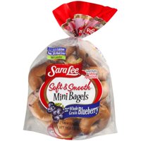 Sara Lee Soft & Smooth Blueberry Mini Bagels, 12 ct, 15.6 oz