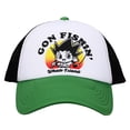 thumbnail image 1 of Hunter x Hunter Gon Fishin' Whale Island Chibi Snapback Trucker Hat, 1 of 5