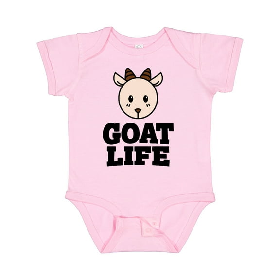 Inktastic Goat Life Boys or Girls Baby Bodysuit